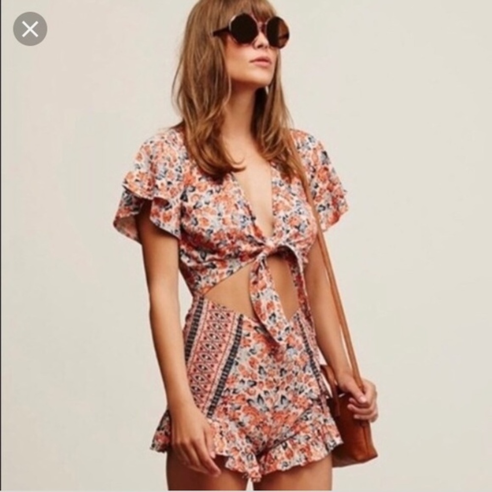 Free People "Surf Date" Romper